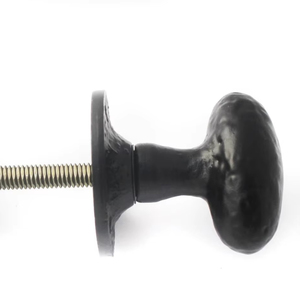 Boutons de porte en métal enduit de poudre mate pour décor de portes intérieures et extérieures Articles de quincaillerie de meubles de luxe Boutons pour porte de bureau à domicile - Product Image 1