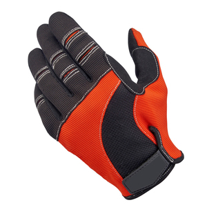 Guantes de seguridad de invierno con diseño personalizado de dos tonos para hombre, piel de oveja de poliéster importada elástica bidireccional para deportes al aire libre - Product Image 6