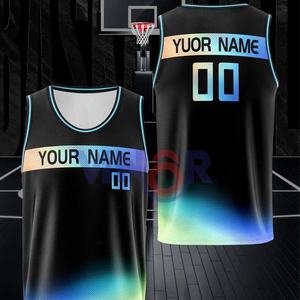 Camiseta de equipo de softbol de baloncesto de alta calidad superventas Logotipo de ropa deportiva de verano cómodo para practicar de talla grande transpirable - Product Image 4