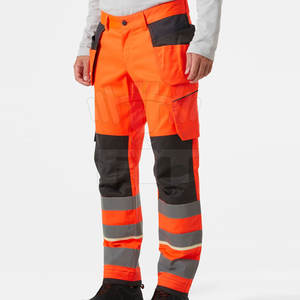 OEM Vente en gros Pantalons de travail multi-poches Pantalons de travail pour hommes, couleurs unies, respirants, à port régulier - Product Image 4