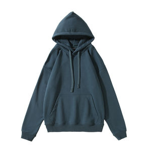 Sudaderas con Capucha Unisex de Alta Calidad, Nuevas, al por Mayor de Fábrica 2025, con Bolsillo Bordado, Personalizables, Color Negro Sólido con Rayas, Casuales de Invierno - Product Image 2