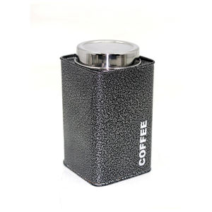 Boîte de rangement ronde en métal argenté de conception populaire avec couvercle, utilisée pour les ustensiles de cuisine, boîte décorative de table - Product Image 2