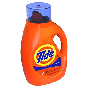 Tide PLUS downy April Fresh HE, 59โหลดผงซักฟอกเหลว, 92 floz - Product Image 1