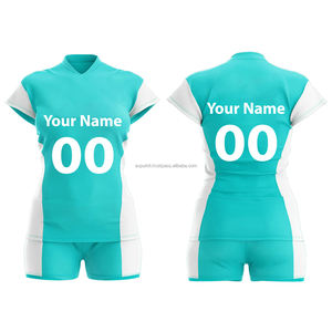 Süblimasyon voleybol özel baskılı logo üniforma spor % 100% polyester çabuk kuruyan voleybol forması - Product Image 1