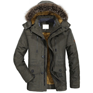 Veste d'hiver respirante hommes chaud Parka doudounes homme vestes d'hiver épaissir Parkas pour hommes décontracté - Product Image 1