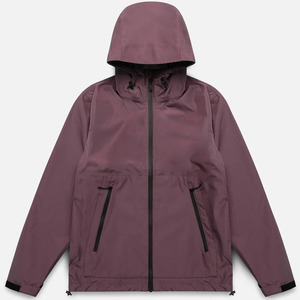 Chaqueta cortavientos con cremallera completa de color sólido al por mayor para hombres y mujeres Chaqueta de lluvia transpirable y a prueba de viento Material reciclado - Product Image 3