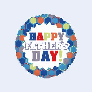 Ballons de fête Joyeuse fête des pères 45 cm 12 pièces par sac - Product Image 1