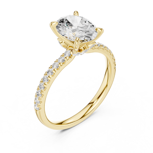 Bijoux Friendly Store Bague infini en or 10 carats pour femme et bague de promesse pour elle - Product Image 4