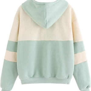 Haute qualité femmes Streetwear mode doux polaire à capuche filles décontracté sweat haut multicolore sweats à capuche - Product Image 3