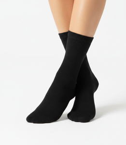 Chaussettes mi-hautes pour femmes Petite Ease, en coton doux, respirantes, extensibles, longueur cheville, multicolores, choix pour un usage quotidien - Product Image 3