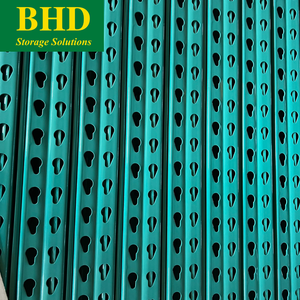 Industrial Steel Radio Shuttle Rack <b>System</b> Multi-Level Teardrop Uprights Powder Coated Corrosion Protection Warehouse Shelving - Product Image 2
