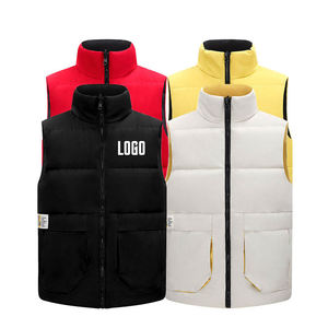 Nouveauté : Gilet matelassé sans manches décontracté et respirant pour homme et femme, idéal pour l'hiver, en polyester, avec option de logo personnalisé pour l'extérieur - Product Image 4