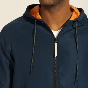 เสื้อฮู้ดมีซิปเข้ารูปสำหรับผู้ชายเสื้อกันหนาวแบบกำหนดเองขายส่ง - Product Image 6