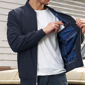 Veste bomber coupe-vent de haute qualité personnalisée, vente chaude, coupe ajustée, veste bomber en coton, nouvelle arrivée, vestes universitaires pour hommes - Product Image 6