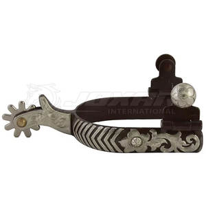 Espuelas de Equitación con Logotipo Personalizado, Diseña Tus Propias Espuelas de Equitación, Espuelas de Equitación de Acero Inoxidable - Product Image 1