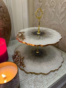 Nhựa Bánh Đứng Ấn Độ Handmade Nhựa Bánh Đứng Hoàng Gia Nhựa Bầu Trời Màu Xanh Bánh Đứng Tại Giá Rẻ Giá - Product Image 6