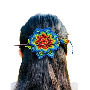 กิ๊ปติดผมลูกปัดสไตล์ชนเผ่าสำหรับผู้หญิงกิ๊บติดลูกปัดสำหรับผู้หญิงดีไซน์ตามสั่งสไตล์โบโฮ - Product Image 3