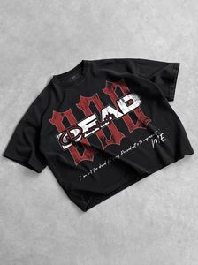 เสื้อยืดผู้ชายทรงโอเวอร์ไซส์สไตล์เรโทร ผ้าฝ้าย 100% คุณภาพสูง พิมพ์ลายโลโก้ตามสั่ง ทรงหลวม สไตล์สตรีท ดีไซน์สั่งทำพิเศษ เนื้อผ้า GSM สูง - Product Image 6