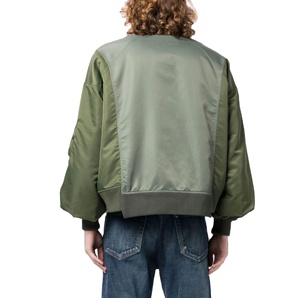 High Quality <b>Flight</b> <b>Jacket</b> Winter Nylon Bomber <b>Jacket</b> OEM Custom Breathable Outdoor Bomber <b>Jacket</b> For <b>Men</b> - Product Image 5