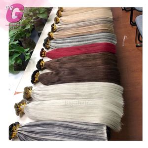 Extensión de cabello humano vietnamita de punta plana, cabello sin procesar de alta calidad, 100% virgen, doble estiramiento - Product Image 6