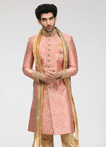 Estilos populares de Sherwani para hombres Boda de lujo Sherwani para novio Sherwani hecho a mano para boda tradicional - Product Image 4
