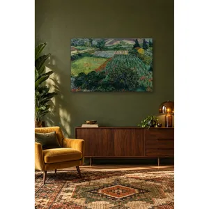 Impression sur toile Fida Van Gogh Champ de coquelicots - Product Image 5
