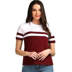 เสื้อยืดคอกลมแขนสั้นสีขาวสำหรับผู้หญิง ผ้าฝ้าย 200 กรัม ระบายอากาศได้ดี เหมาะสำหรับฤดูร้อน ราคาสุดคุ้ม ขายส่ง - Product Image 5