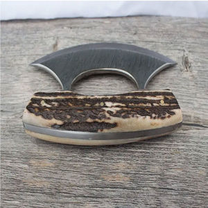 Cuchillo Ulu de Acero de Damasco Hecho a Mano con Mango de Madera Cómodo para Diestros, Ecológico para Cocina Casera y Chefs - Product Image 6