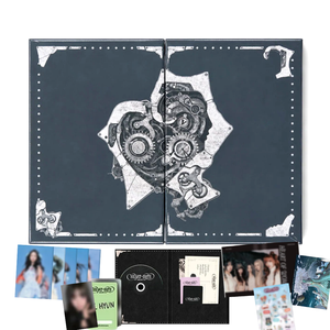 HEART OF WOMAN Heart Byte: LEGACY 1st Album [Versión Golden Era] Photobook CD 2Photocard, Postal, Póster Plegable (Told U So) K-Pop - Product Image 1