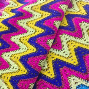 Tissu Jacquard respirant de luxe pour femmes filles doux chaîne tricoté poids lourd fourre-tout sacs à main fil teint motif tissé sac - Product Image 1