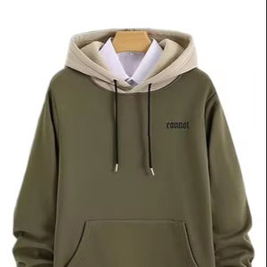 Gran oferta de sudaderas con capucha de lana de manga larga, colección de invierno, sudaderas con capucha de lana en los mejores materiales básicos de calidad, mezcla de algodón - Product Image 1