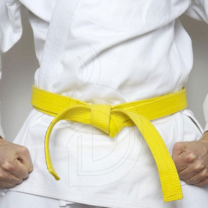 Cinturón de Karate Premium 100% Algodón Transpirable para Entrenamiento, Cinturones de Karate para Todos los Niveles, Cinturón de Color Personalizado, Conjunto - Product Image 5
