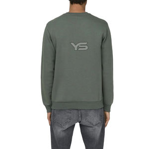 Sweat-shirt d'hiver pour hommes 100% coton teint en plaine avec impression numérique et sérigraphie Motif solide Méthode de tissage non tissé - Product Image 3