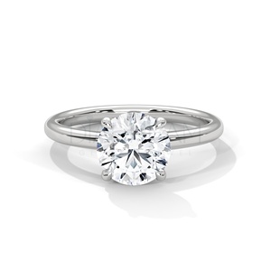 Womens Custom Designed 925 Sterling <b>Silver</b> <b>Solitaire</b> Engagement <b>Ring</b> Claw Setting Leb Grown VVS Clarity Wedding Wholesale - Product Image 2