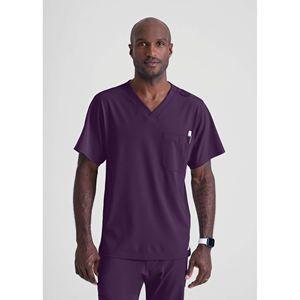 Nuevo Conjunto de Uniforme Médico para Hombre, Doctor, Enfermero, Suave, Transpirable, Cómodo, de Algodón, Ropa de Trabajo para Hospital, Personalizable, OEM, Marca Privada - Product Image 2