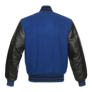 Wholesale Custom Design Varsity Jackets Letterman Jackets with Stand Collar High Street CollegeBaseballjacket for men - Product Image 4