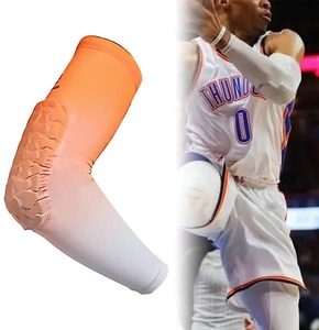 Oem Basketball <b>Compression</b> <b>Arm</b> Guards Sports Armguards Wrist <b>Arm</b> Protector Football Cycling Honeycomb Anti Collision Elbow Pads - Product Image 3