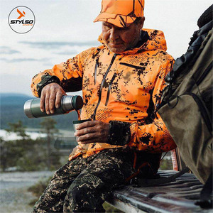 Haute qualité chasse formation costume hommes à manches longues haut pantalon entièrement couvrir extérieur tactique chasse costume prix de gros - Product Image 6