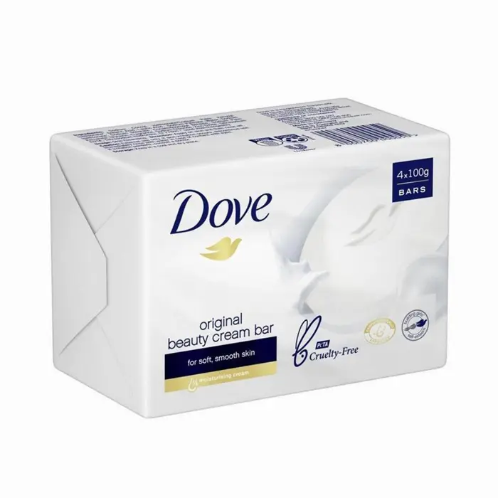 Dove gốc vẻ đẹp kem thanh xà phòng 100g/3.5 oz thanh, trắng, (gói 12), 42 ounce