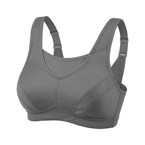 Sujetador deportivo de Yoga con espalda cruzada de alto soporte para mujer, venta al por mayor, ropa deportiva activa para gimnasio, Sujetador deportivo transpirable, opciones de talla grande - Product Image 3