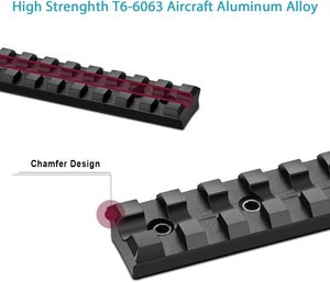 Cao cấp cho ruger 10/22 với 11 khe cắm cho dotsmounting đỏ, phạm vi, kính lúp - Product Image 5