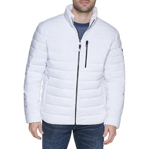 แจ็คเก็ตพัฟเฟอร์แบบเรียบง่ายสำหรับฤดูหนาว ขายส่ง ผู้ชาย ปี 2025 แฟชั่นล่าสุด สไตล์ลำลอง ทรงเข้ารูป สีตามสั่ง - Product Image 1