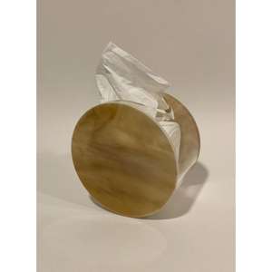 Rustic Resin Tissue Holder with a <b>Matte</b> Finished & Perfect for Farmhouse-style Decor and Natural Home Accents - Product Image 4