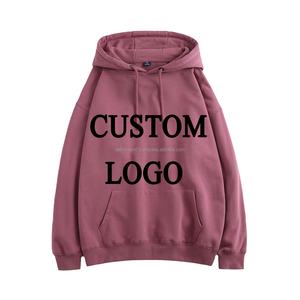 Sudadera con Capucha Oversize de Algodón de Alta Calidad, Estilo Urbano, Forro Polar Grueso, Hombros Caídos, Impresión Digital, Transpirable, Personalizable para Hombre - Product Image 2