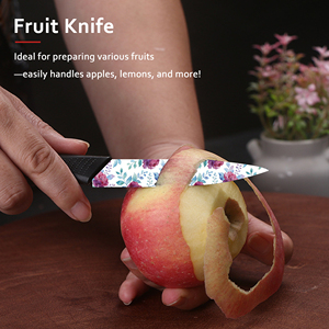 Cuchillo de Chef de Cerámica en Oferta para Uso Doméstico, Precio de Fábrica de Alta Calidad, Hecho a Mano, Comercial, Ambidiestro, Mango de Plástico, Duradero - Product Image 6