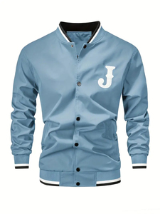 Chaqueta con letras de béisbol para adultos y jóvenes de lana hecha a medida, nueva chaqueta universitaria de lana de alta calidad para hombres - Product Image 6
