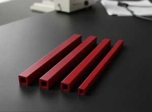 Perfiles de Extrusión de Plástico de Tubo Cuadrado de PVC Rígido de Grado Mueble Personalizado OEM, PVC Cuadrado Directo de Fábrica - Product Image 4