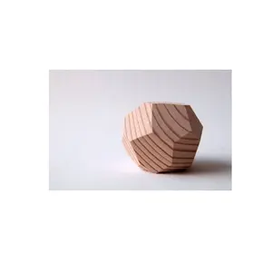 Wood Paper weight Office Desk top Home Decoration for hexagon shape office and school desktop decor