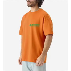 T-shirts pour hommes de qualité supérieure, coupe classique, 100% polyester, col rond, imprimés, respirants, écologiques, tenues décontractées - Product Image 4