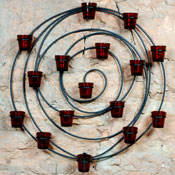 Bougeoir en cristal, décoration de la maison, autre support de bougie brillant, pour l'intérieur et l'extérieur - Product Image 5